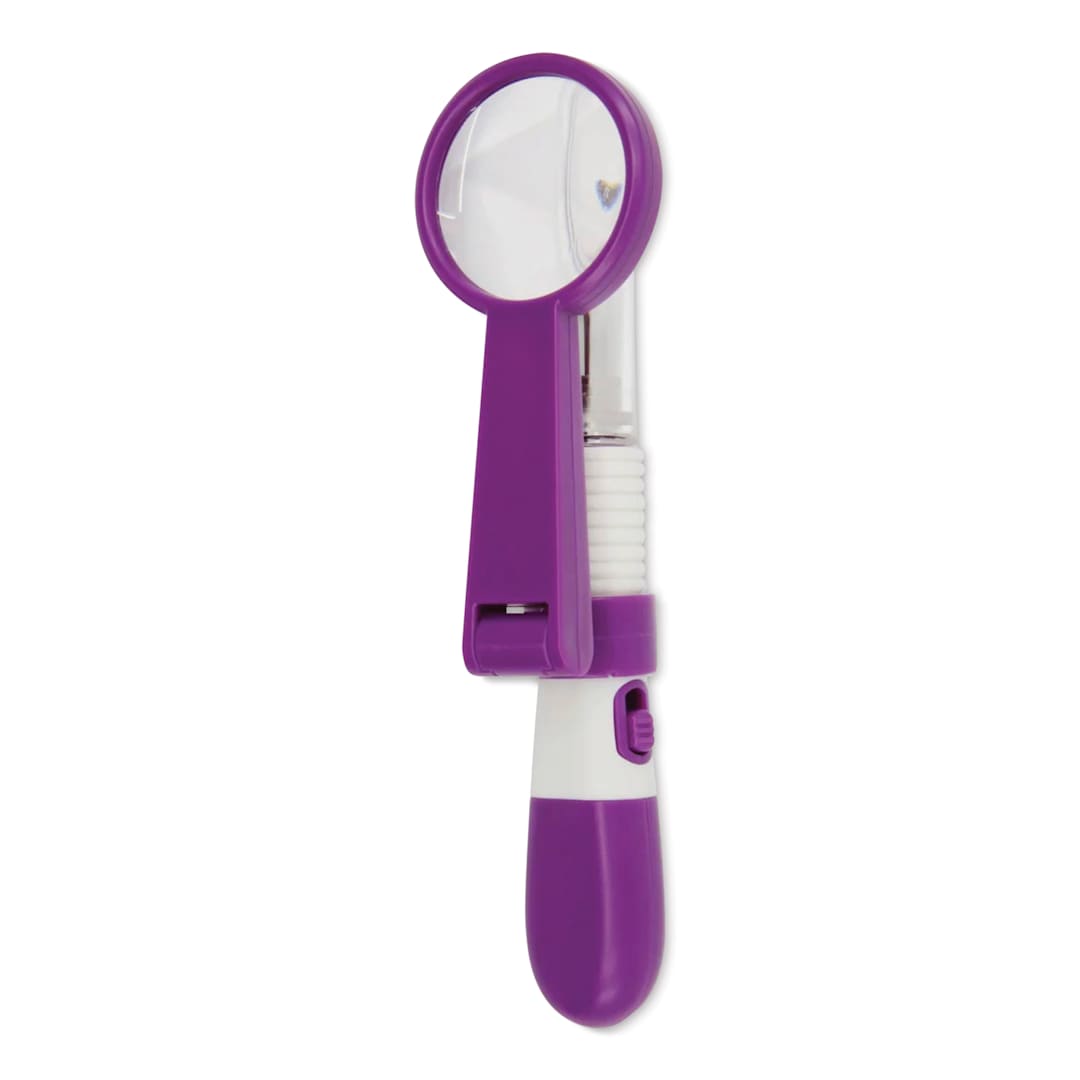 Open in modal - Dritz Magnified LED Seam Ripper - with cap on