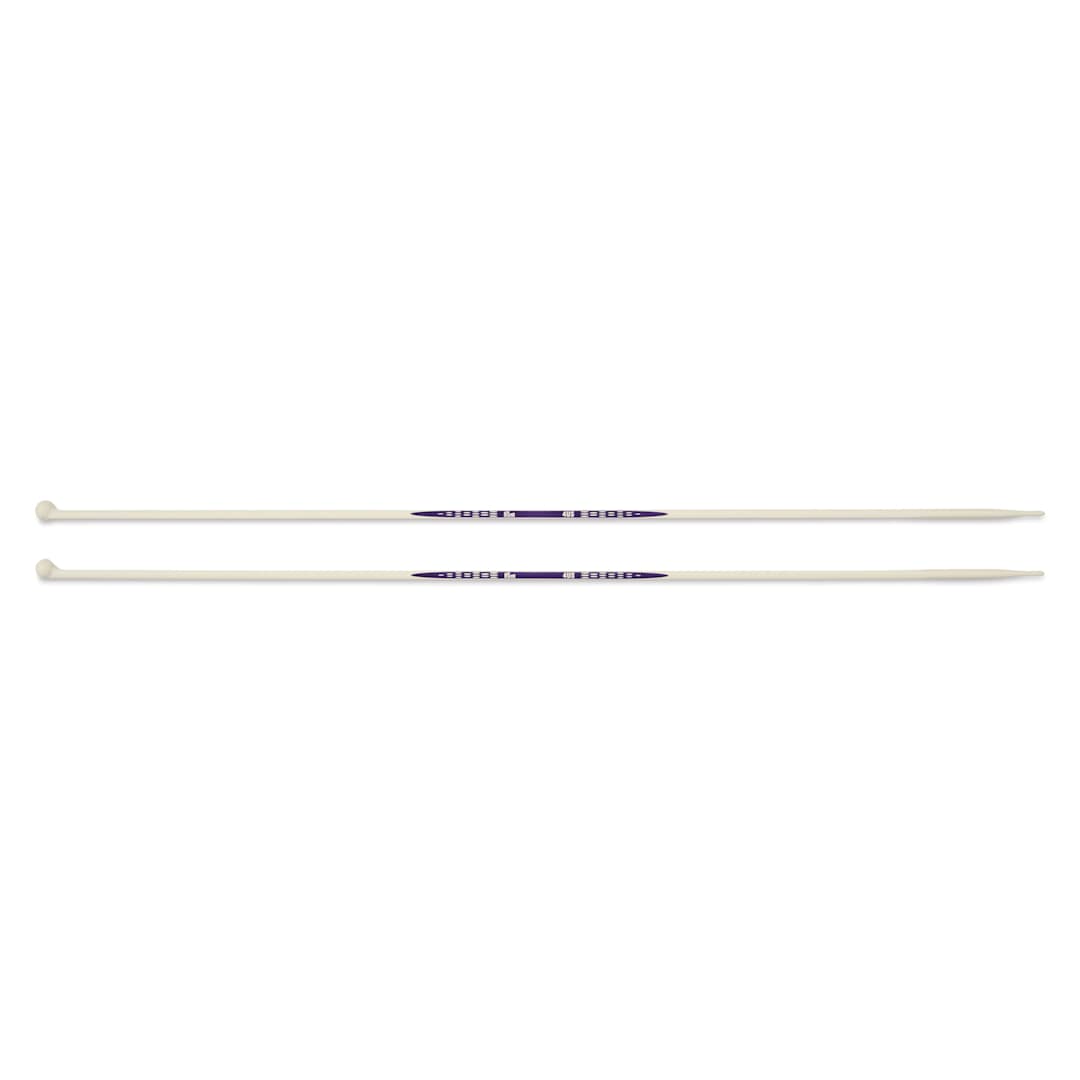 Open in modal - Prym Ergonomics Single Point Knitting Needles - Size 4, 14"