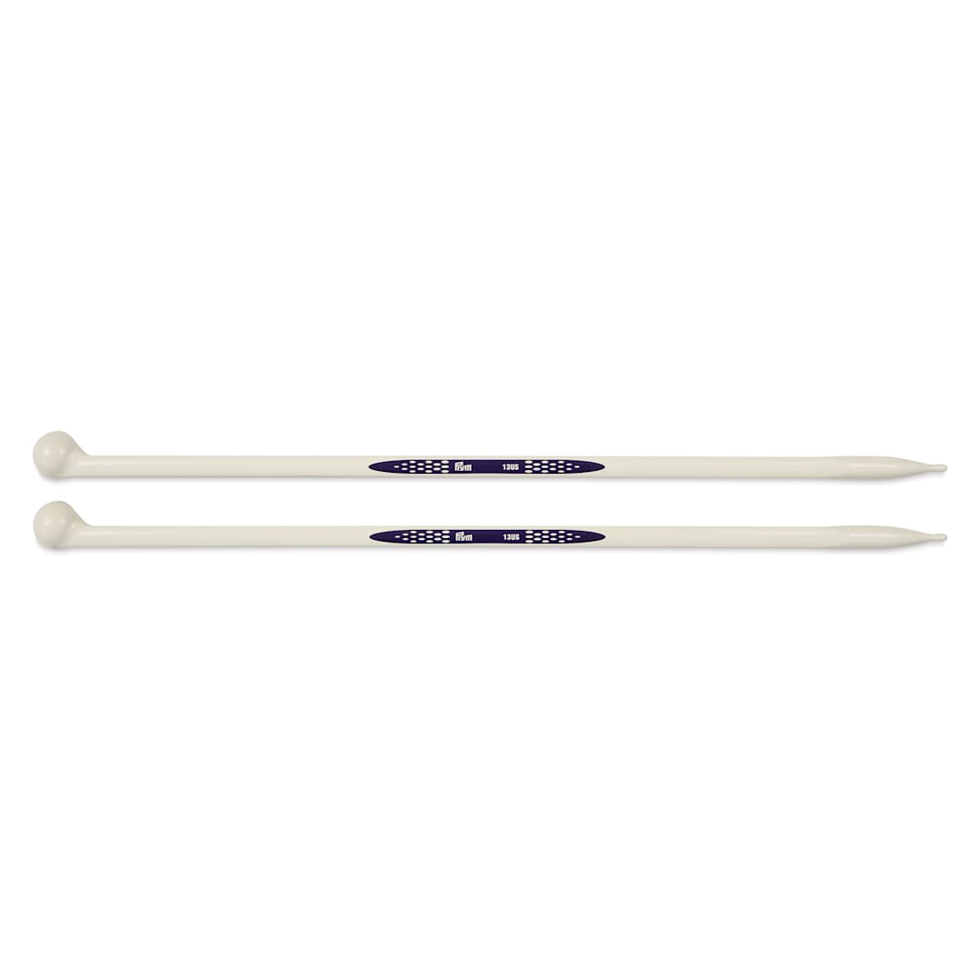 Open in modal - Prym Ergonomics Single Point Knitting Needles - Size 13, 14"
