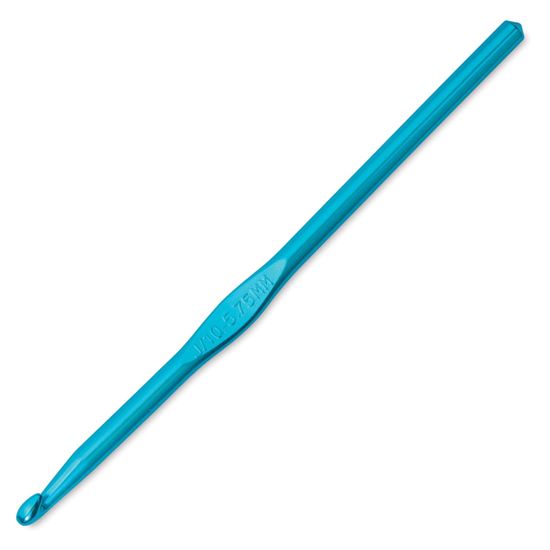 Open in modal - Boye Aluminum Crochet Hook - US J, 6"