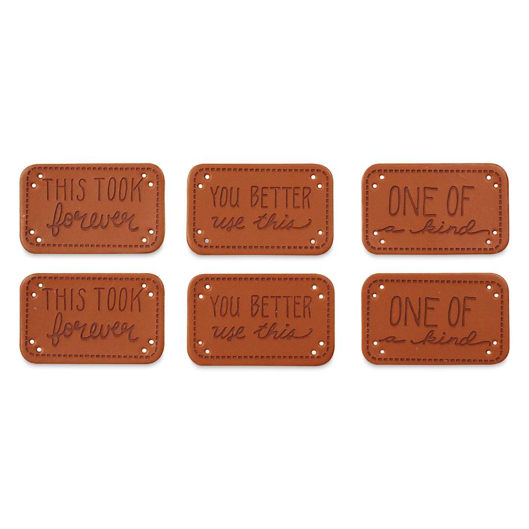 Open in modal - Boye Project Labels - Sarcasm, Pkg of 6