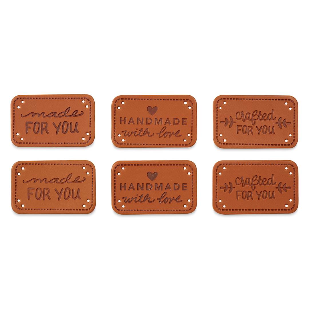 Open in modal - Boye Project Labels - Love, Pkg of 6