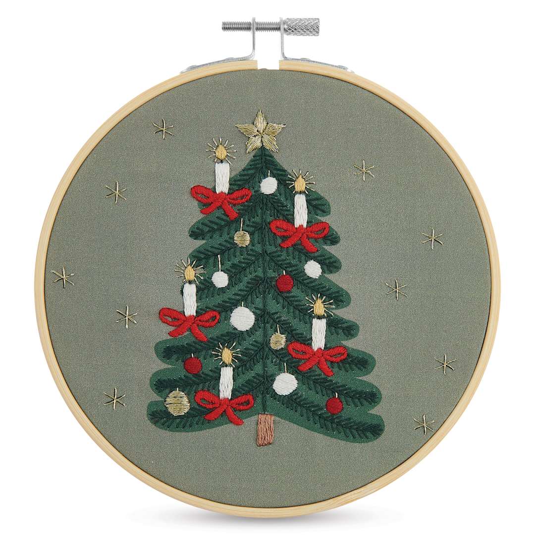 Open in modal - Rico Design Embroidery Kits - Christmas Tree