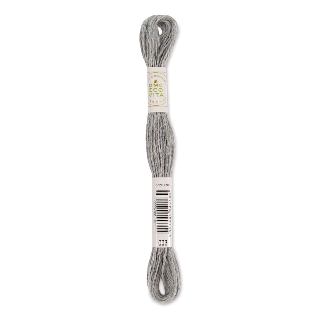 Open in modal - DMC Eco Vita Organic Wool Thread - Ashen Myrtle, 17-1/2 yds