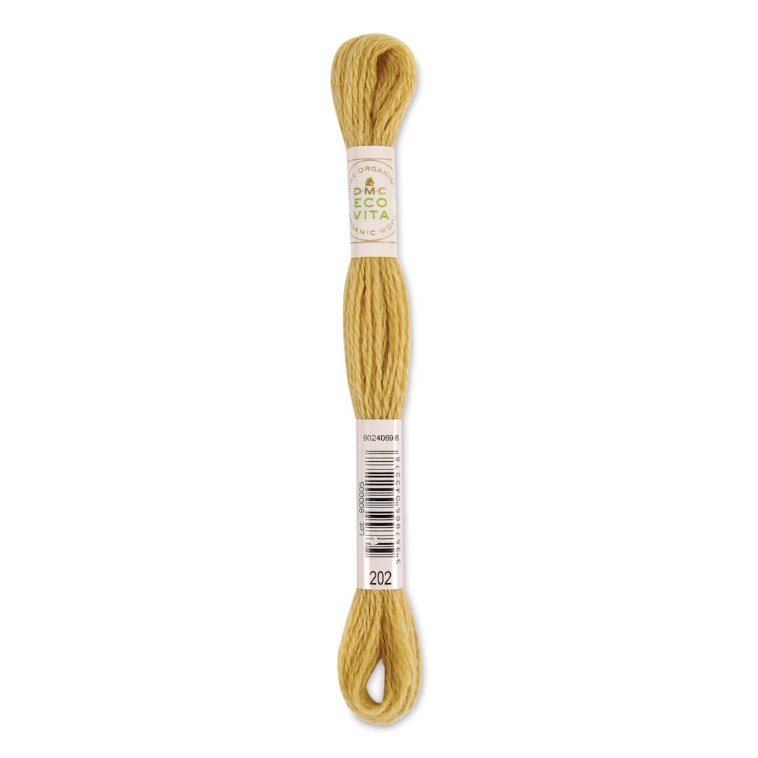 Open in modal - DMC Eco Vita Organic Wool Thread - Vanilla Alder, 17-1/2 yds