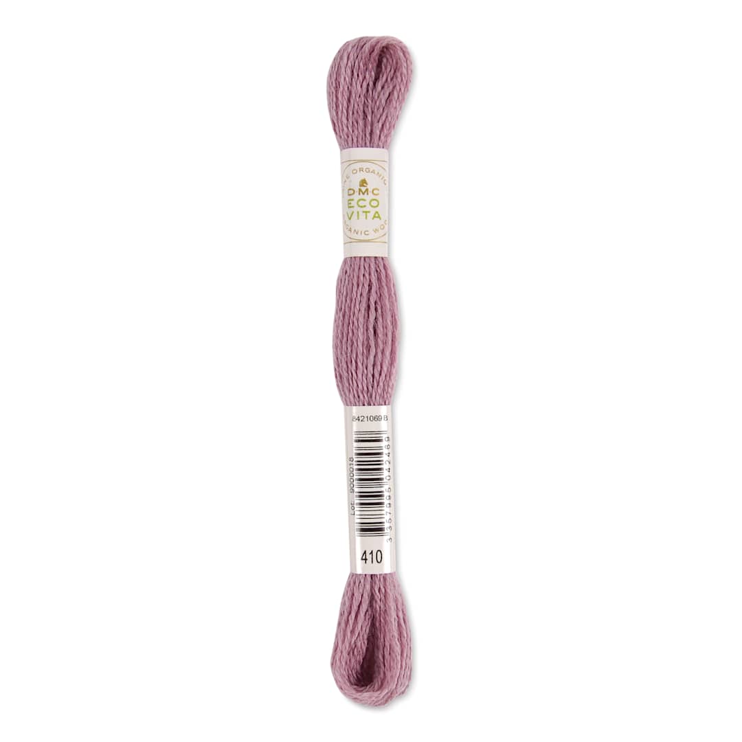 Open in modal - DMC Eco Vita Organic Wool Thread - Heather Cochineal, 17-1/2 yds
