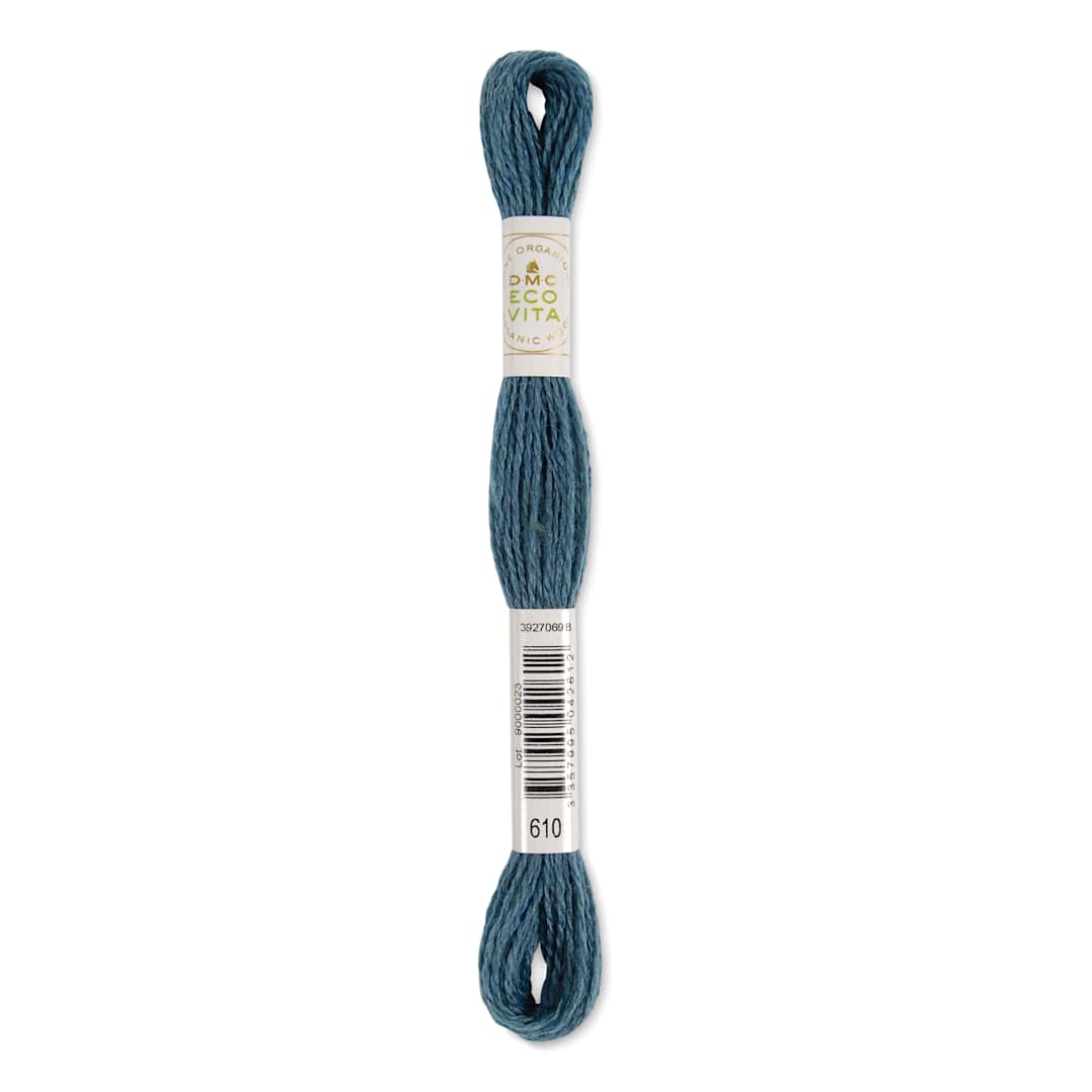 Open in modal - DMC Eco Vita Organic Wool Thread - Ocean Indigo, 17-1/2 yds