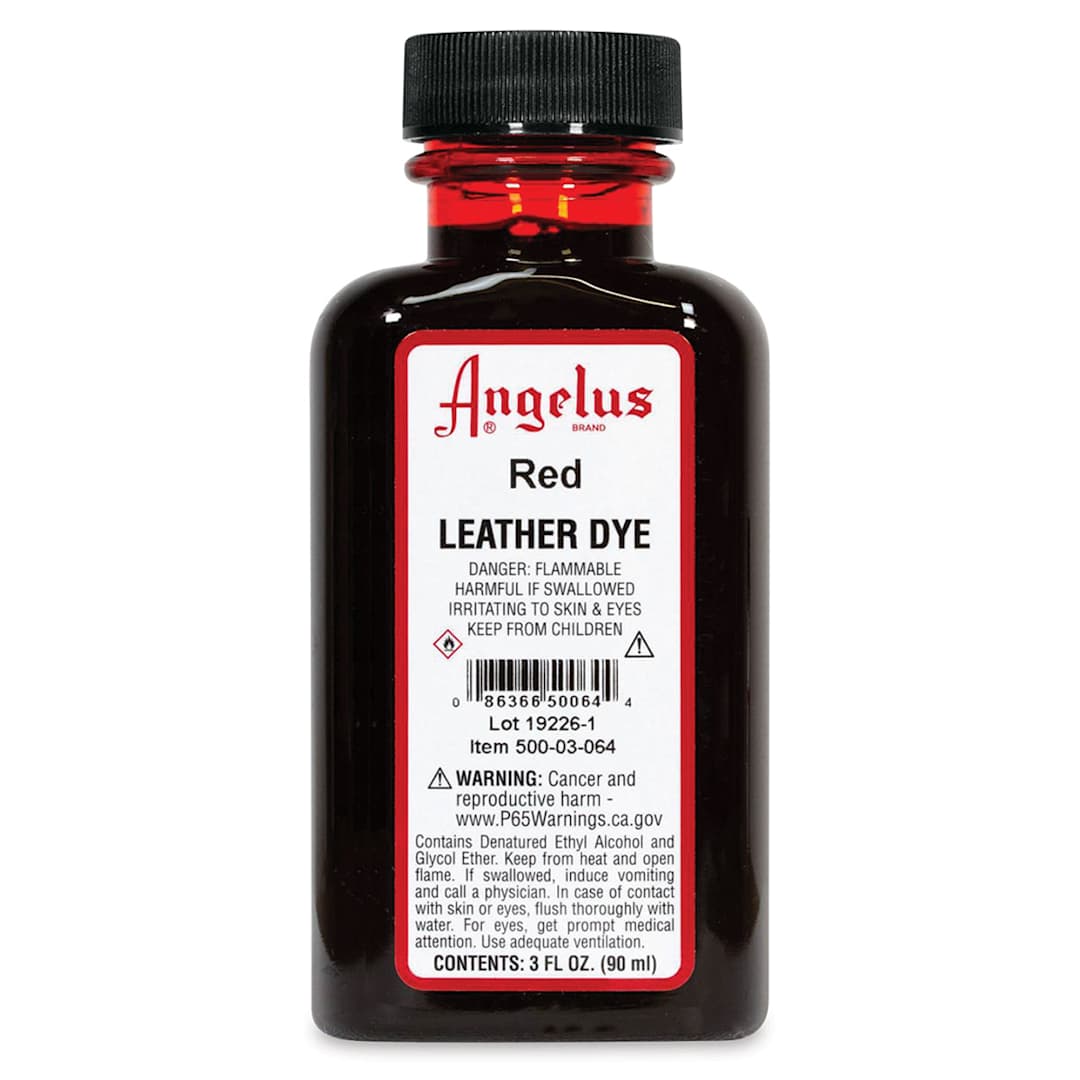 Open in modal - Angelus Leather Dye - Red, 3 oz, Bottle