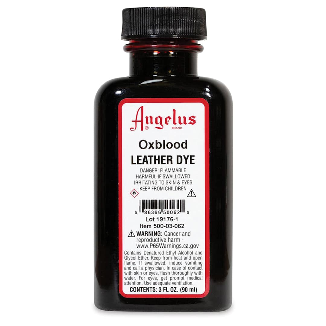 Open in modal - Angelus Leather Dye - Oxblood, 3 oz, Bottle