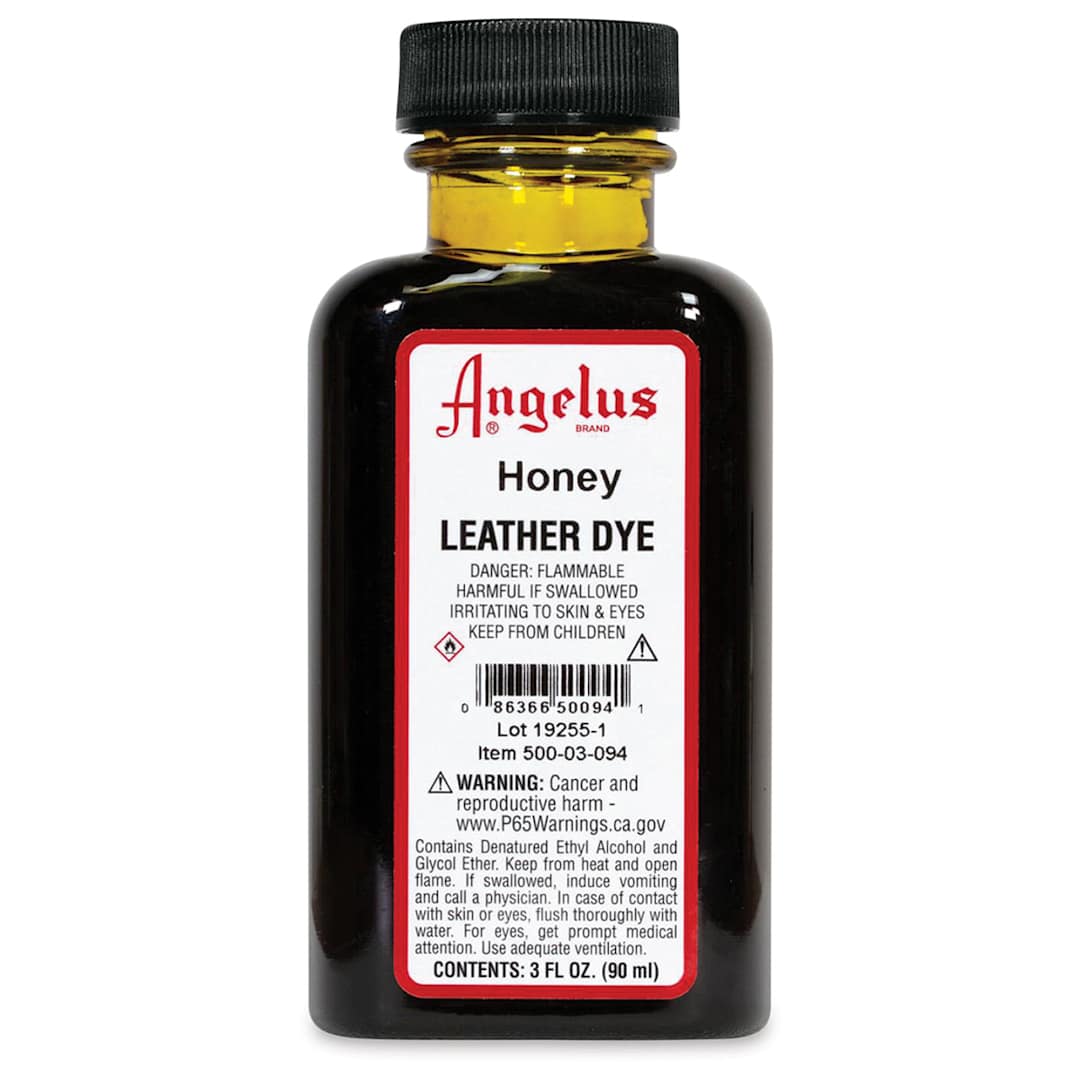 Open in modal - Angelus Leather Dye - Honey, 3 oz, Bottle