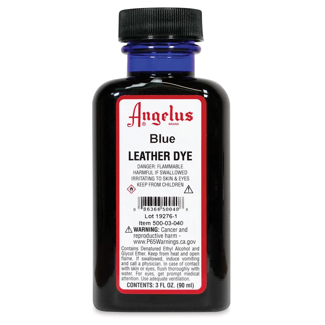 Open in modal - Angelus Leather Dye - Blue, 3 oz, Bottle