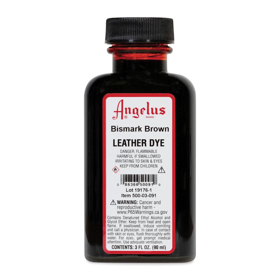 Open in modal - Angelus Leather Dye - Bismark Brown, 3 oz, Bottle