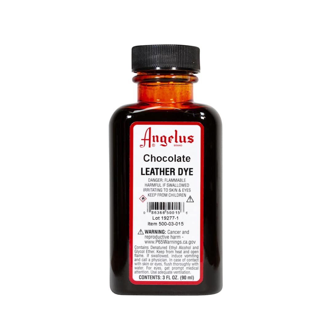Open in modal - Angelus Leather Dyes Chocolate - 3 oz. Dauber Bottle