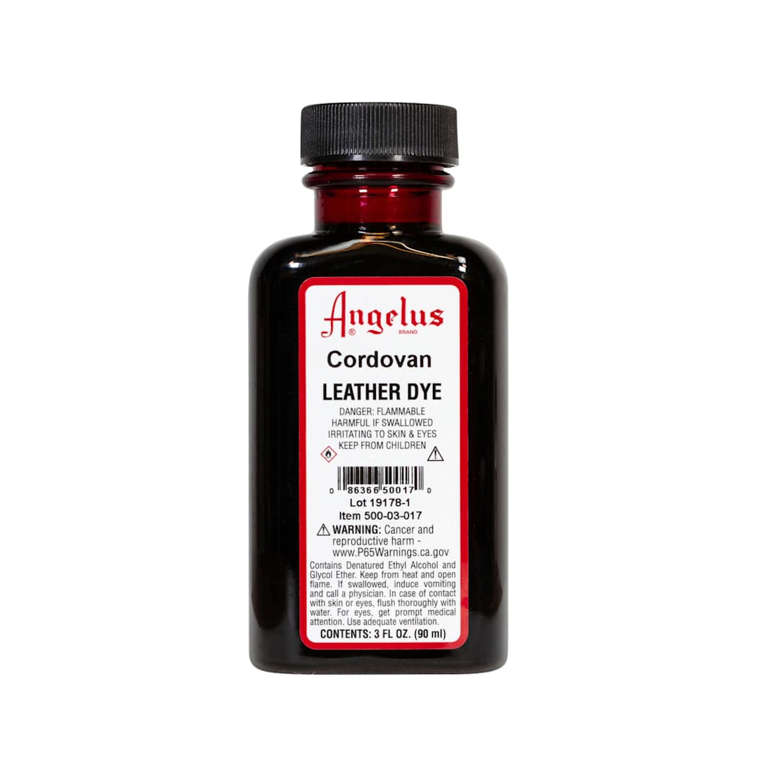 Open in modal - Angelus Leather Dyes Cordovan - 3 oz. Dauber Bottle