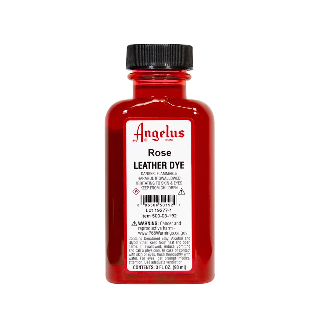 Open in modal - Angelus Leather Dyes Rose - 3 oz. Dauber Bottle