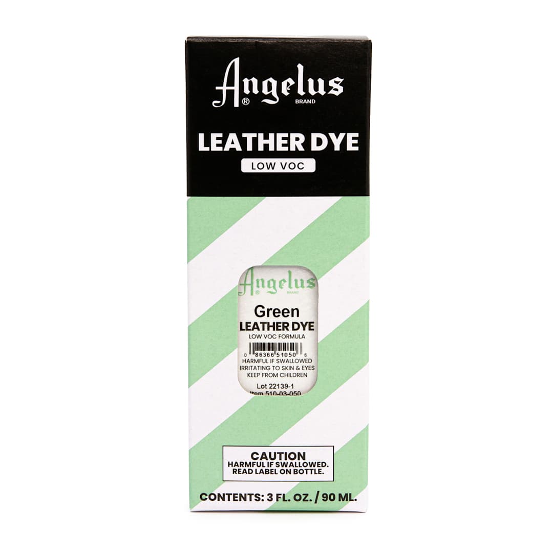 Open in modal - Low VOC Leather Dye Green
