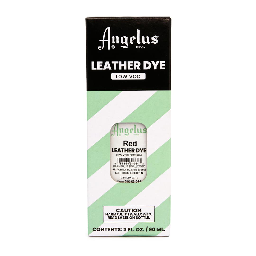 Open in modal - Low VOC Leather Dye Red