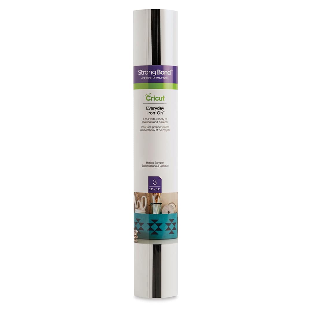 Open in modal - Cricut Everyday Iron-On Vinyl - Neutrals Sampler, 3 Sheets