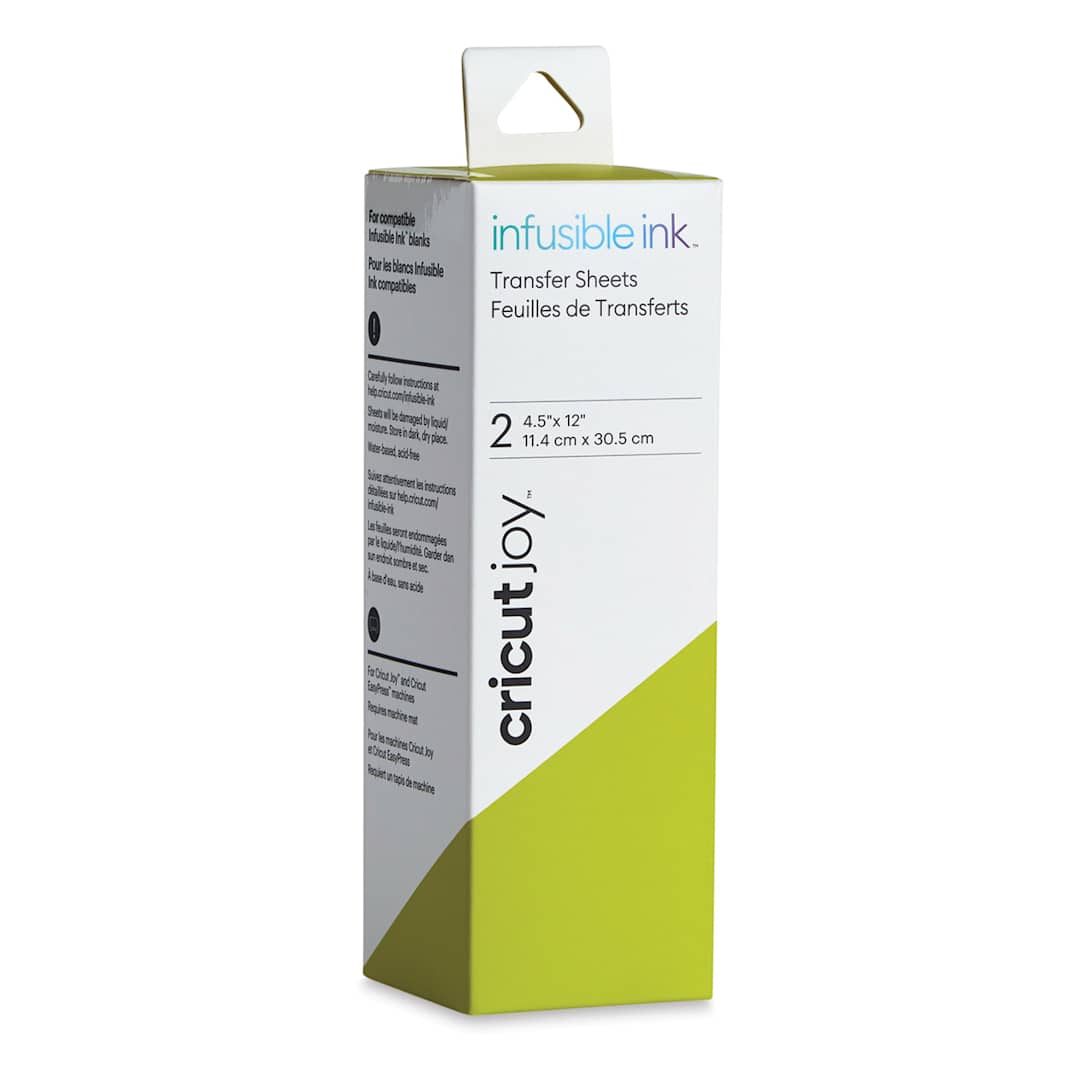 Open in modal - Cricut Joy Infusible Ink Transfer Sheets - Avocado, 4-1/2" x 12, Package of 2 (In packaging)