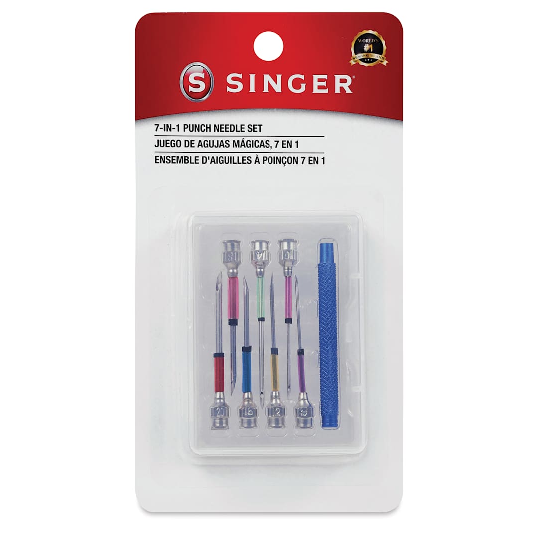 Open in modal - Singer 7-In-1 Punch Needle Set, front of the packaging
