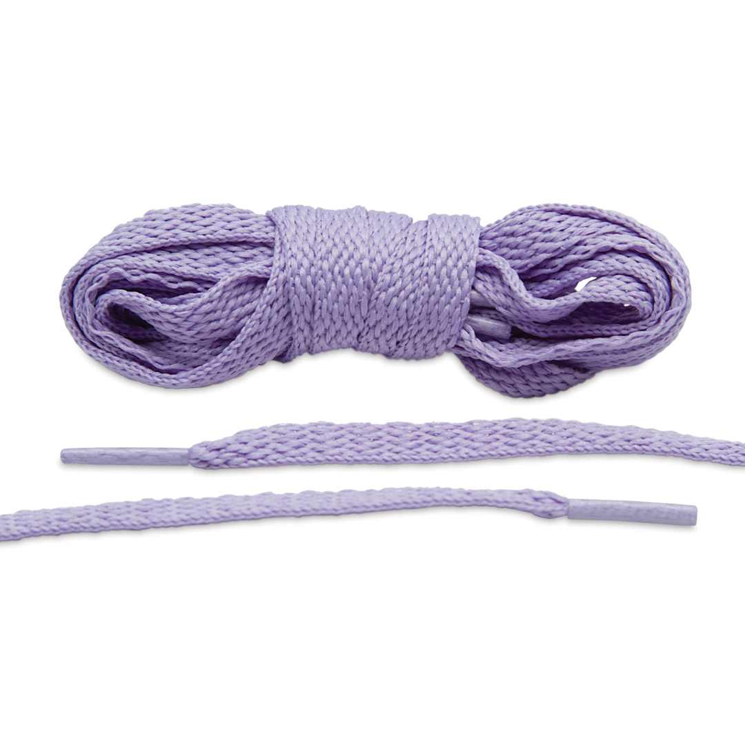 Open in modal - Angelus Lace Lab Flat Colored Shoe Laces - Lilac