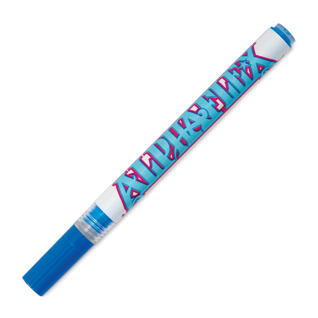 Open in modal - Alpha6 AlphaFlex Textile and Leather Paint Marker - Blue, 1 mm