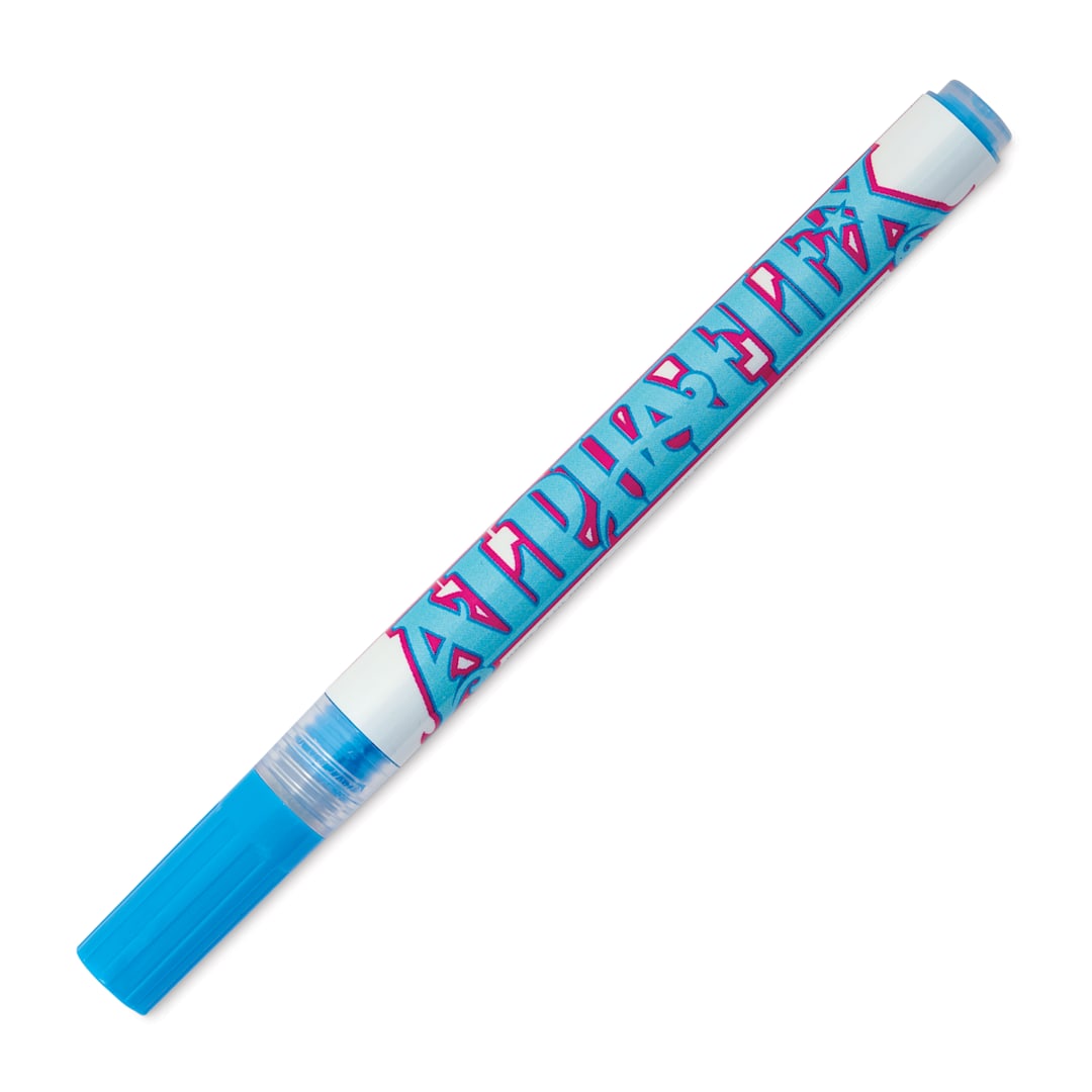 Open in modal - Alpha6 AlphaFlex Textile and Leather Paint Marker - Light Blue, 1 mm