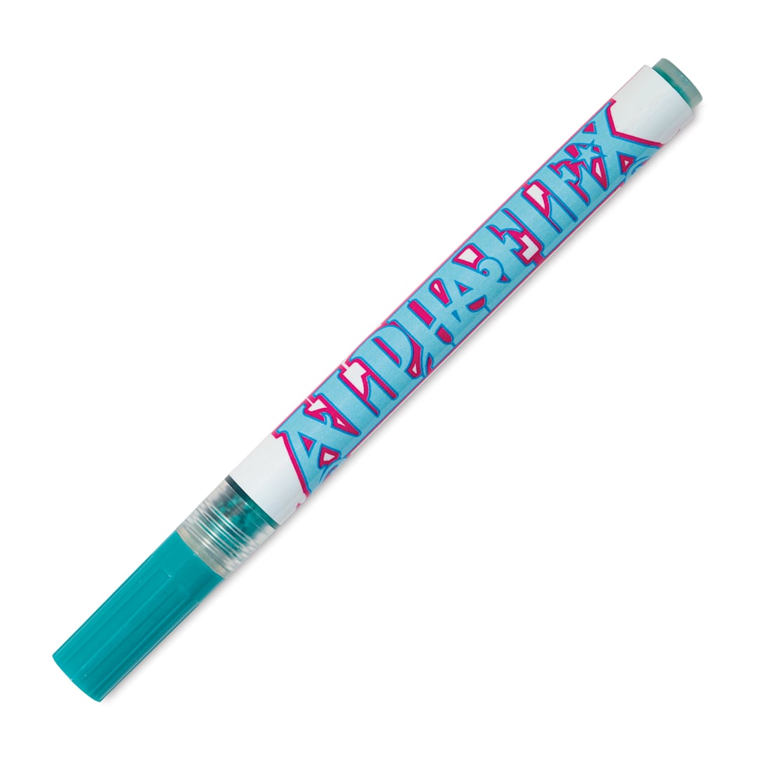 Open in modal - Alpha6 AlphaFlex Textile and Leather Paint Marker - Teal, 1 mm