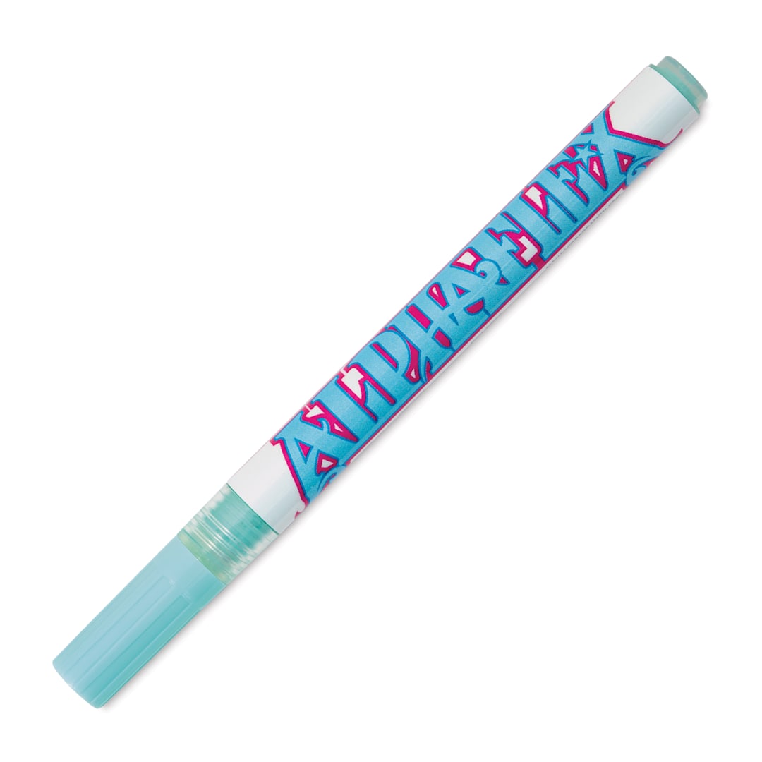 Open in modal - Alpha6 AlphaFlex Textile and Leather Paint Marker - Light Aqua, 1 mm
