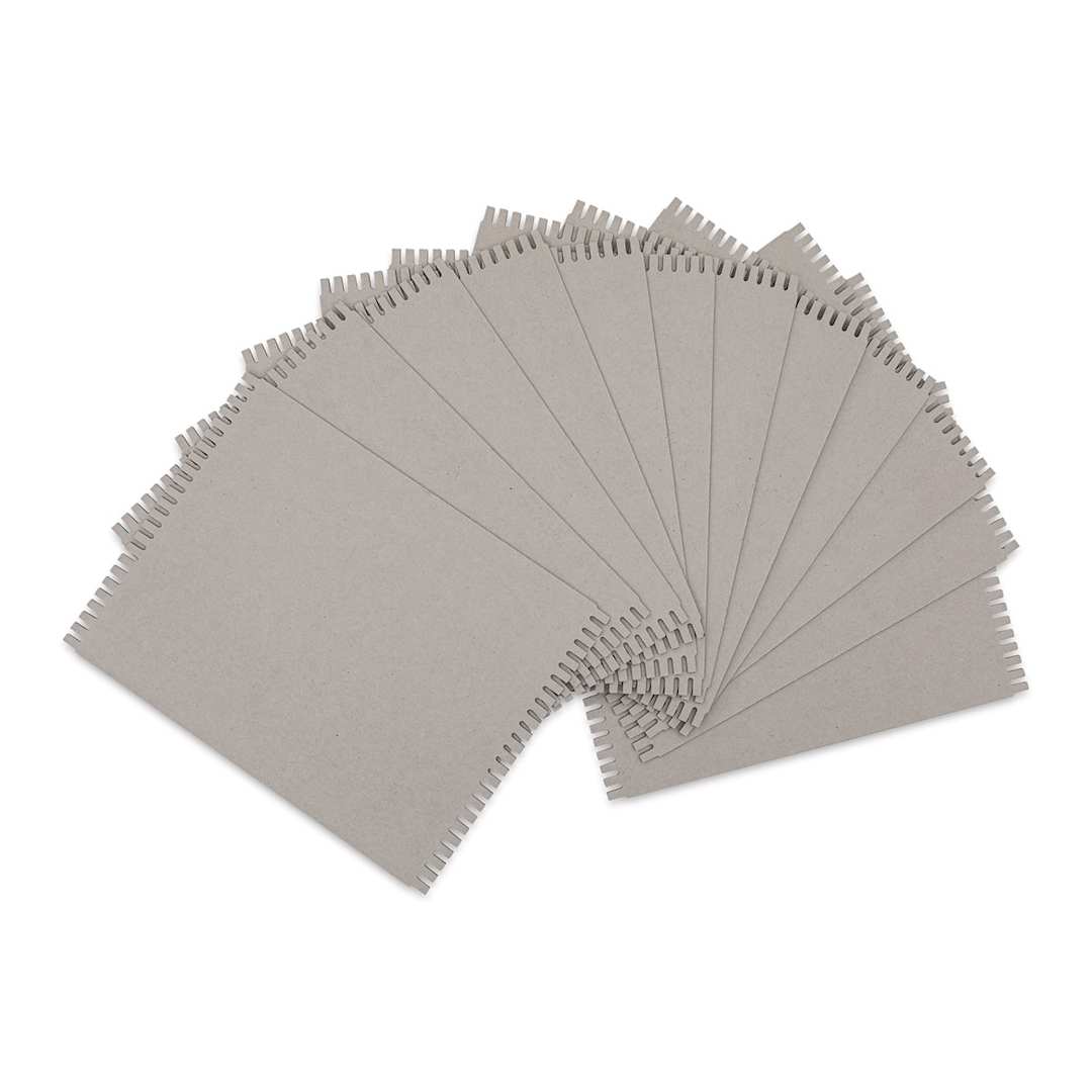 Open in modal - Wide-Notch Cardboard Looms - Pkg of 12, 9.75" x 13"