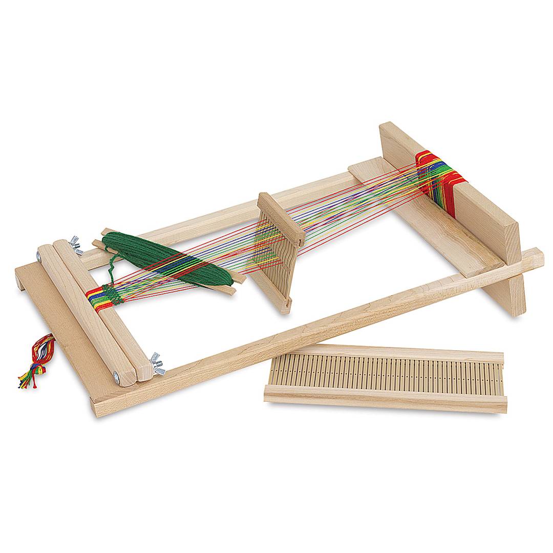 Open in modal - Rigid Heddle Loom - Components of Loom Kit shown