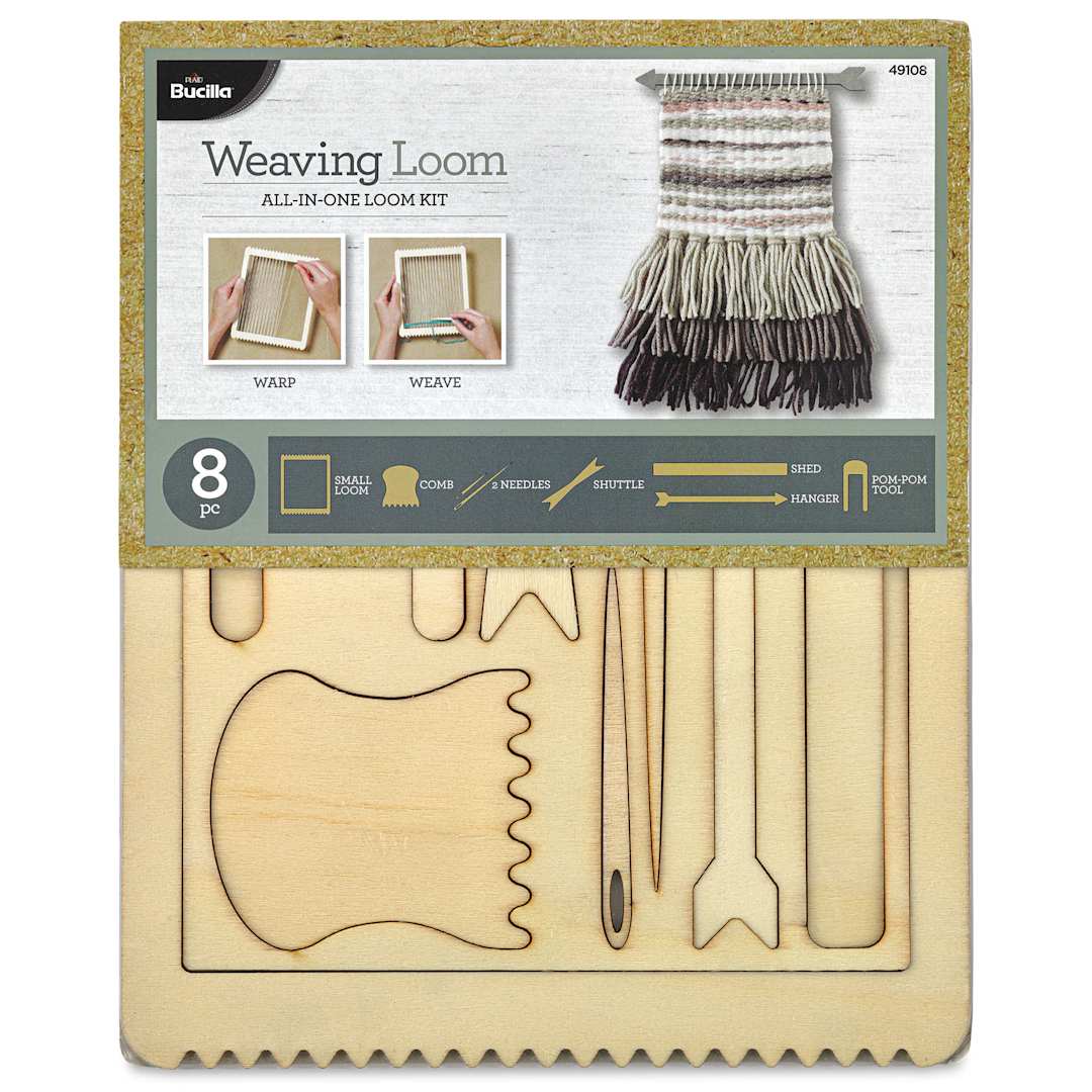 Open in modal - Bucilla All-In-One Loom Kit front of packaging