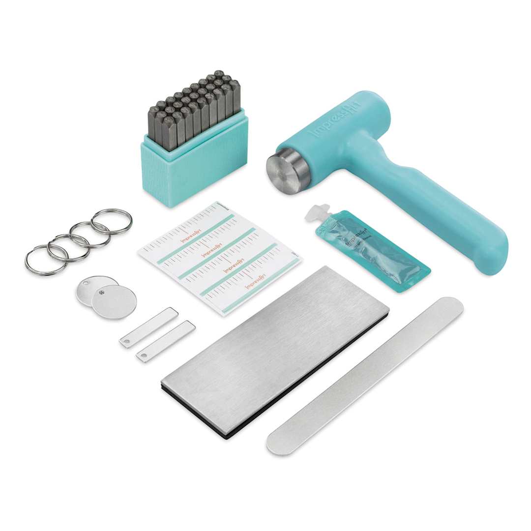 Open in modal - ImpressArt Basic Hand Stamping Kit (Kit contents)