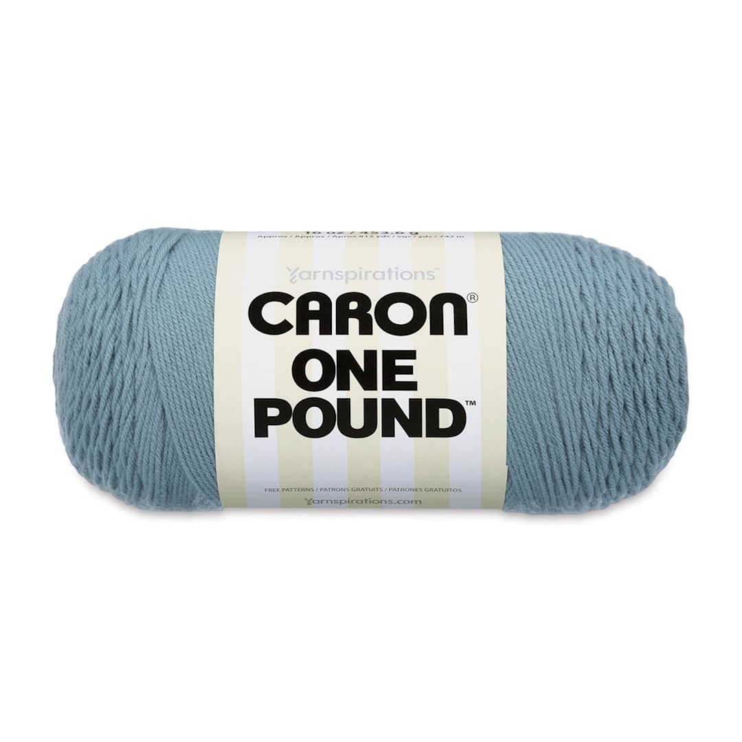 Open in modal - Caron One Pound Acrylic Yarn - 1 lb, 4-Ply, Azure