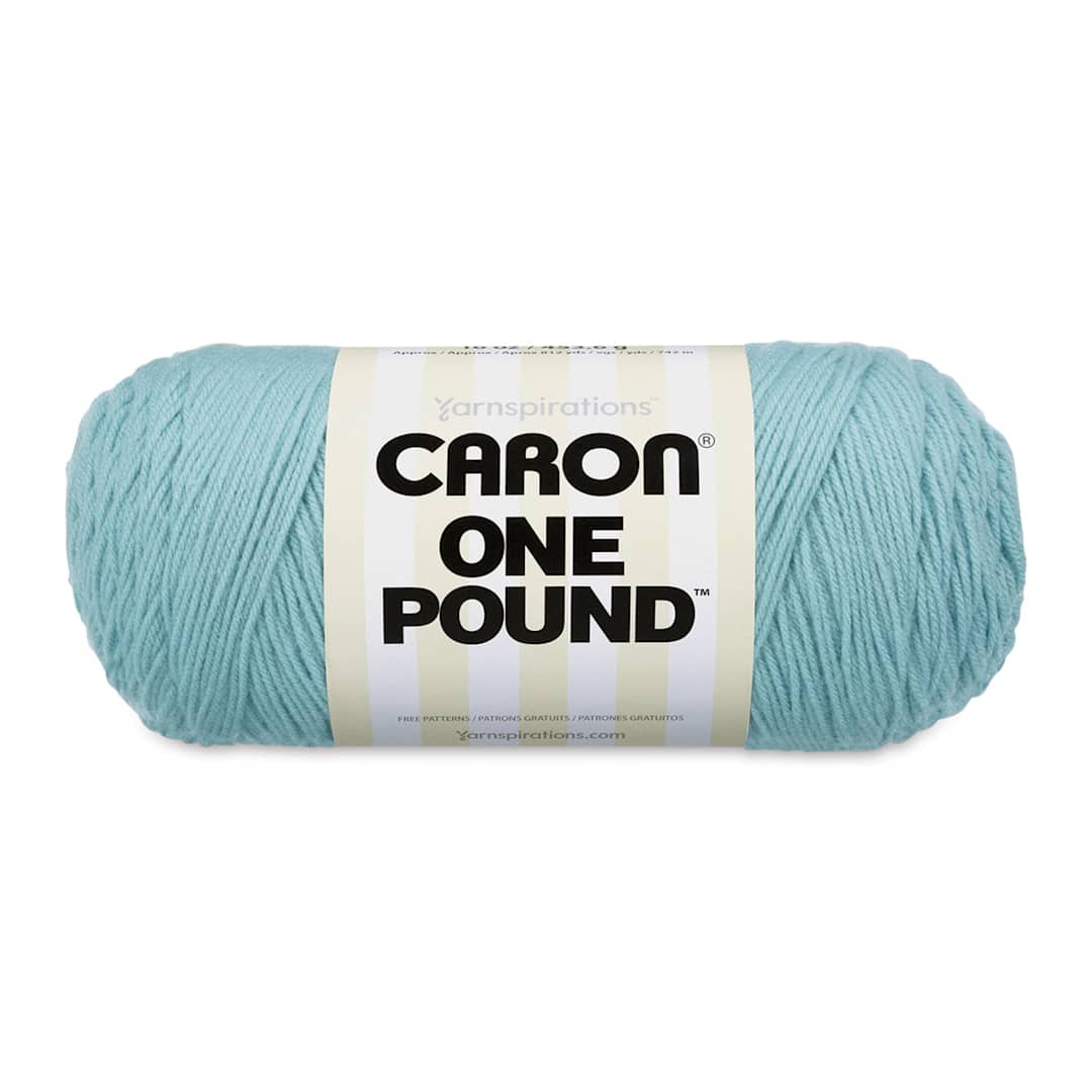 Open in modal - Caron One Pound Acrylic Yarn - 1 lb, 4-Ply, Soft Sage