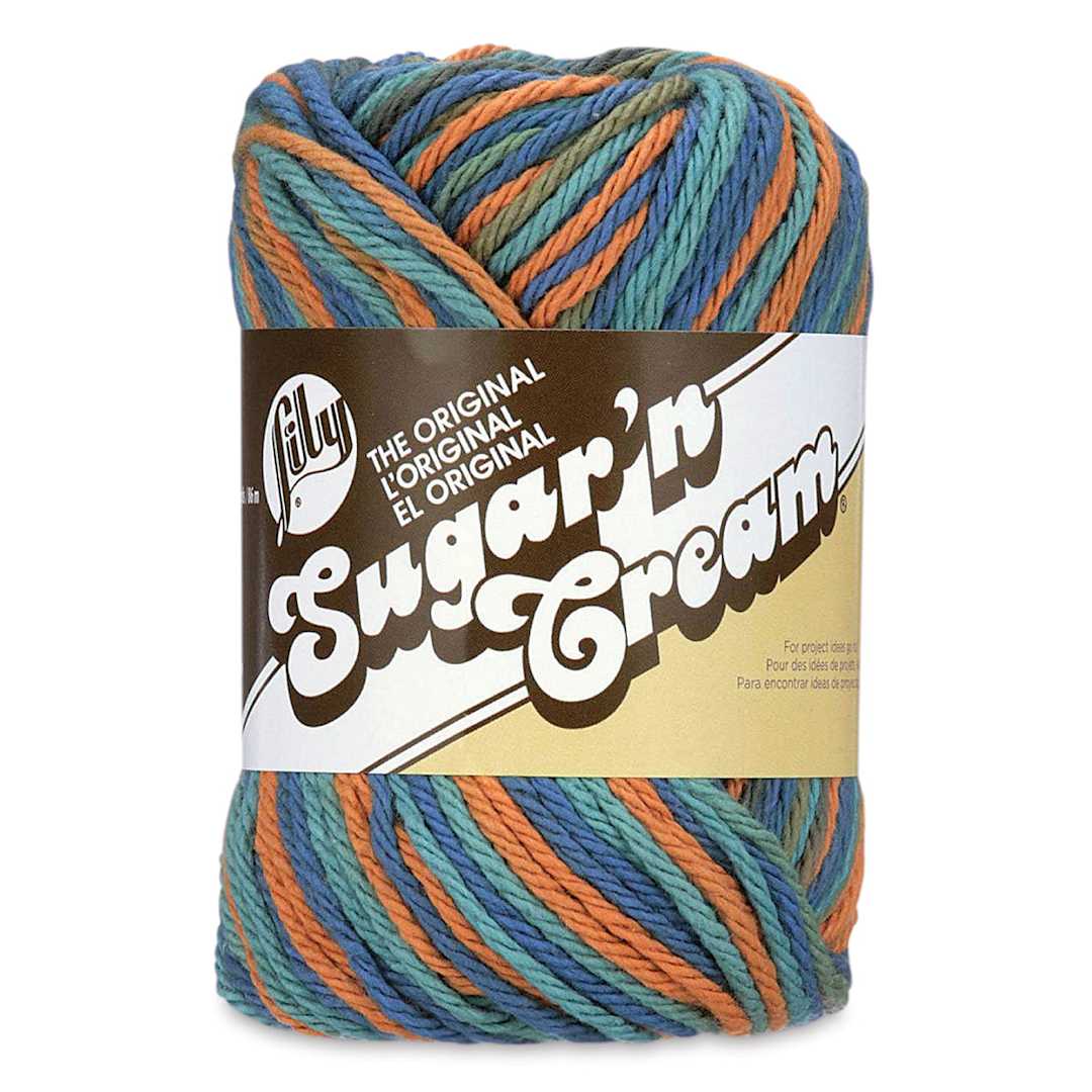 Open in modal - Lily Sugar N' Cream Yarn - 2 oz, 4-Ply, Capri Ombre