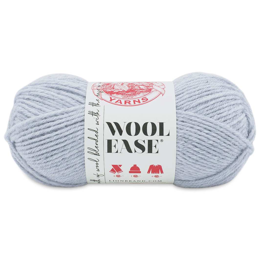Open in modal - Lion Brand Wool-Ease Yarn - Icicle