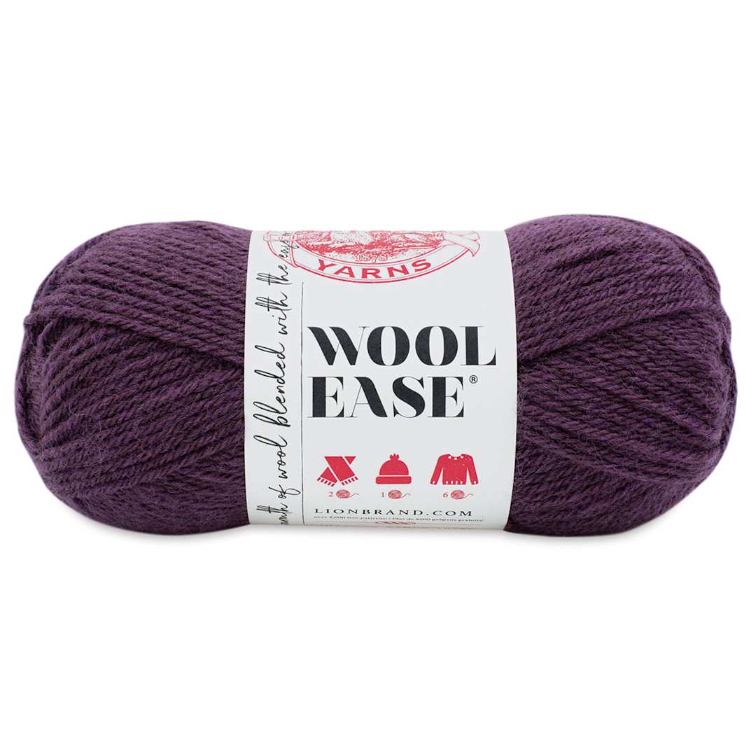 Open in modal - Lion Brand Wool-Ease Yarn - Raindrops