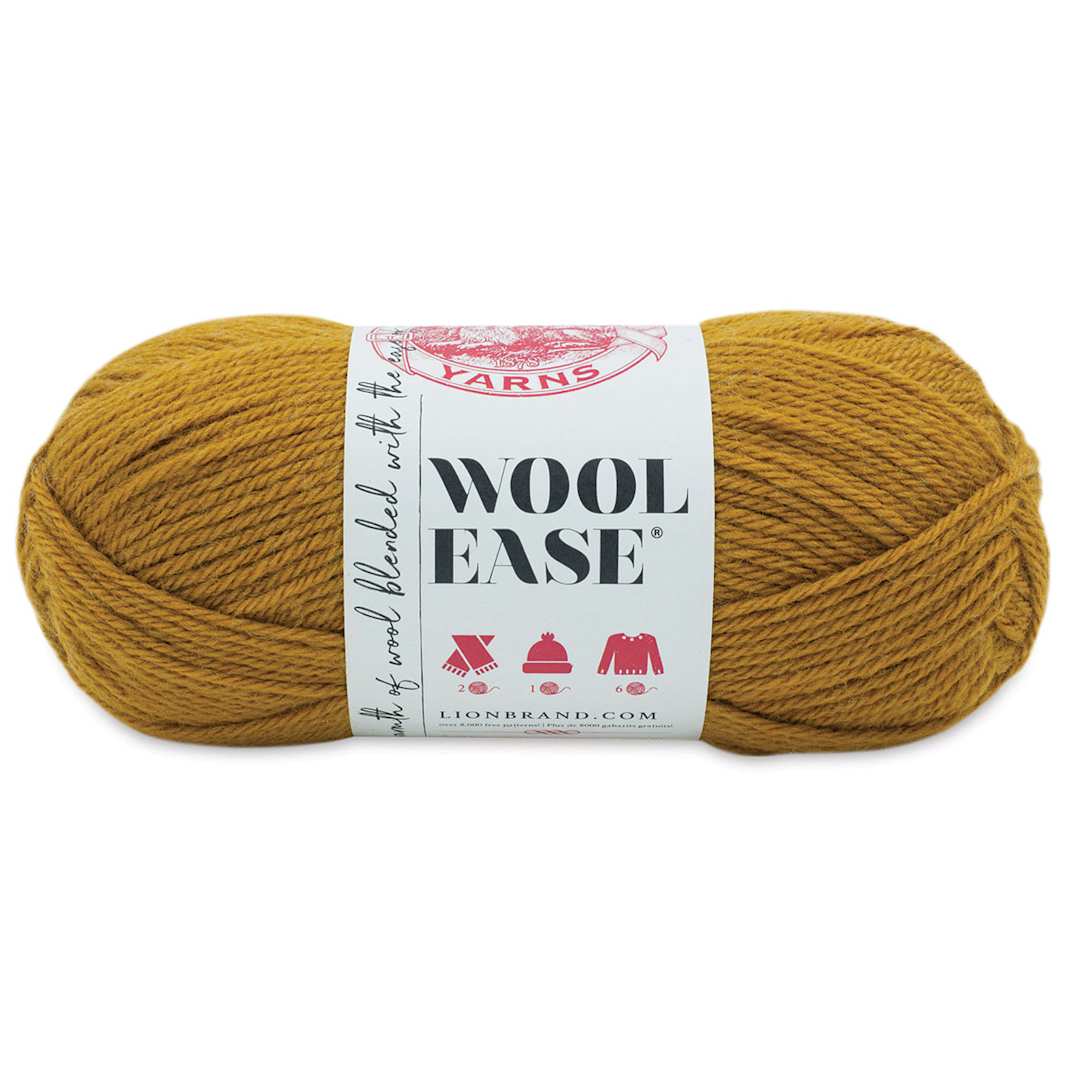 Open in modal - Lion Brand Wool-Ease Yarn - Arrowwood