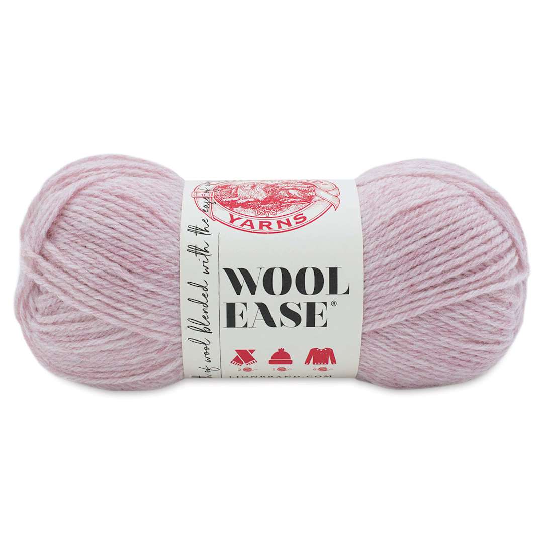 Open in modal - Lion Brand Wool-Ease Yarn - Blush Heather