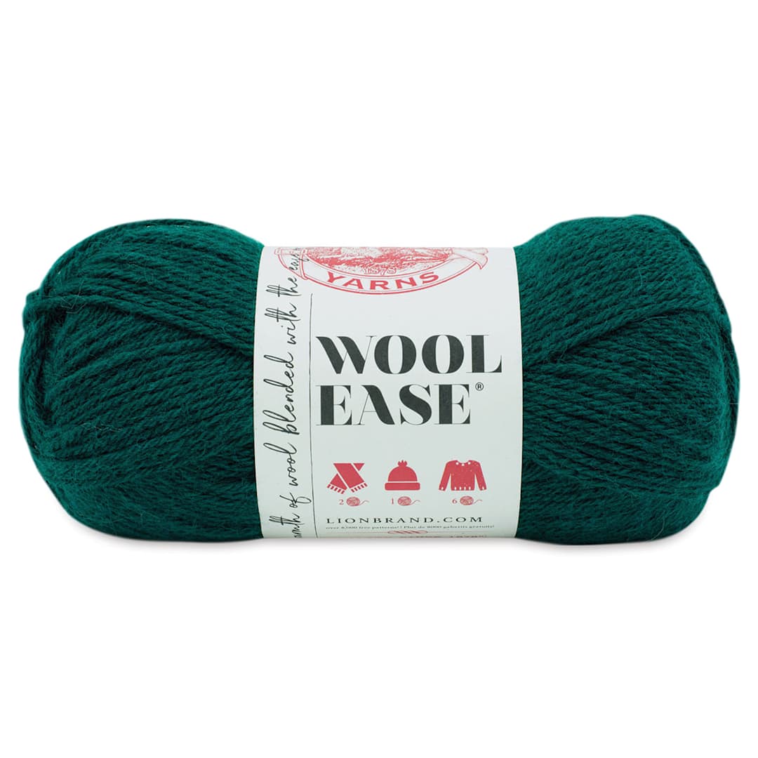 Open in modal - Lion Brand Wool-Ease Yarn - Rainforest