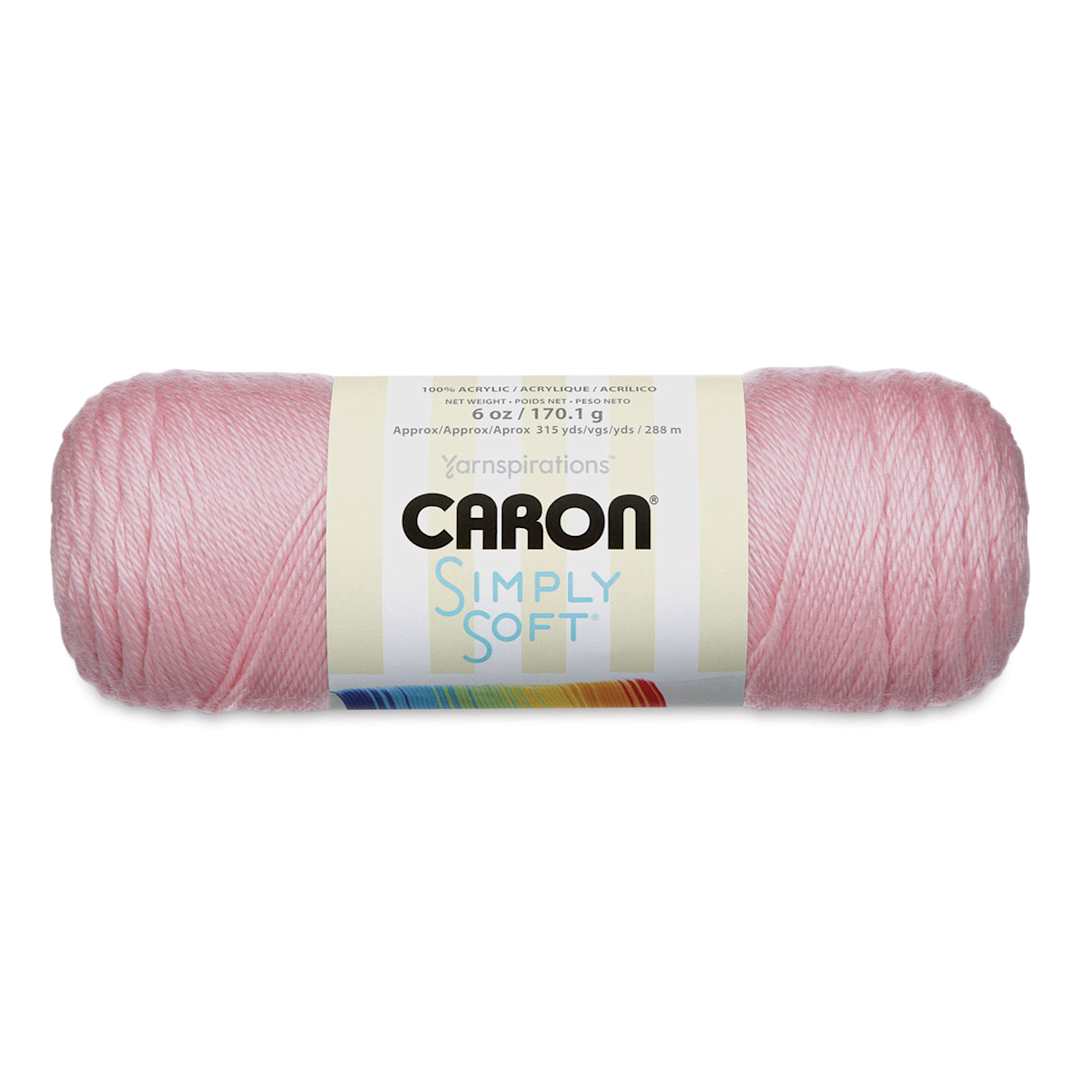 Open in modal - Caron Simply Soft Yarn - Soft Pink