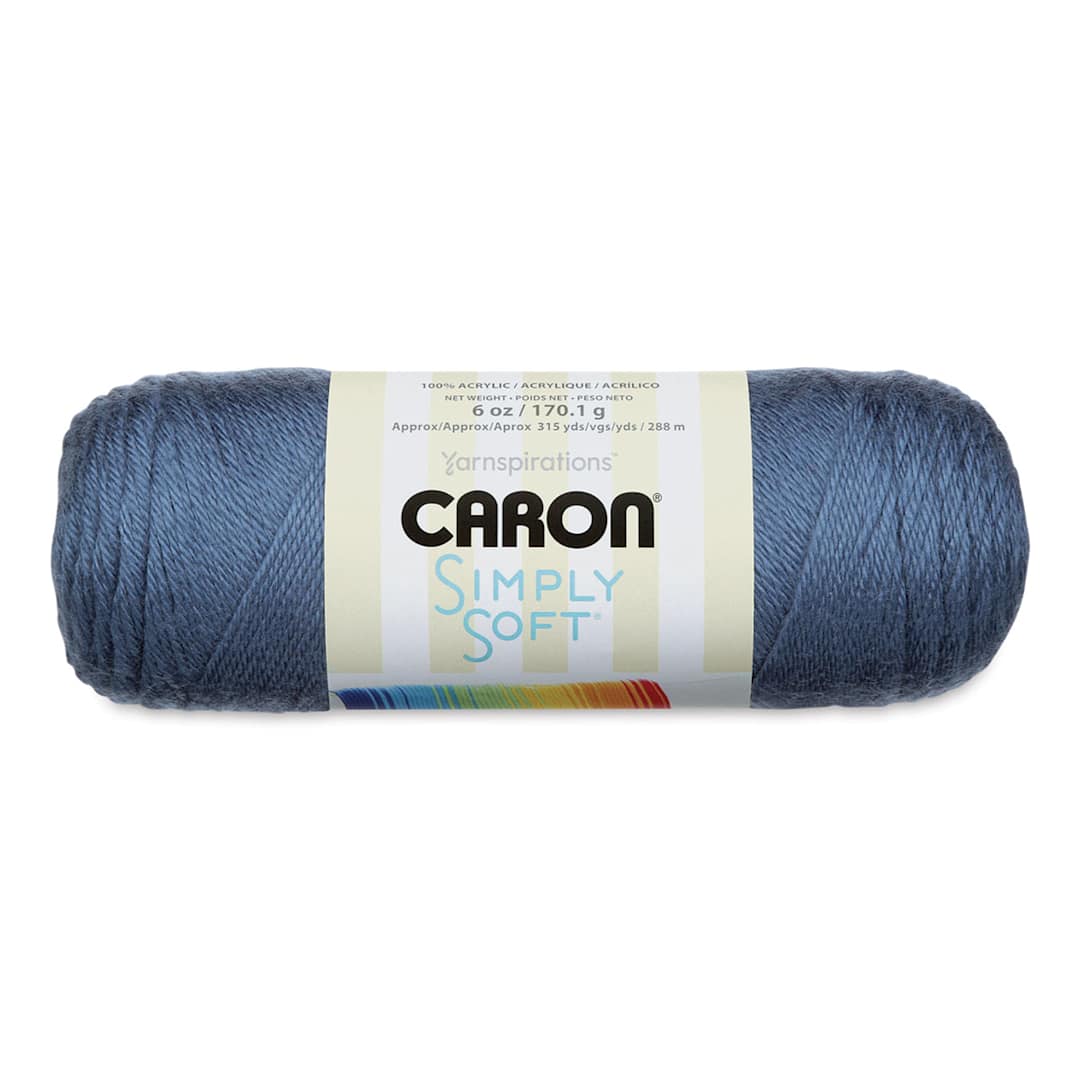 Open in modal - Caron Simply Soft Yarn - Country Blue