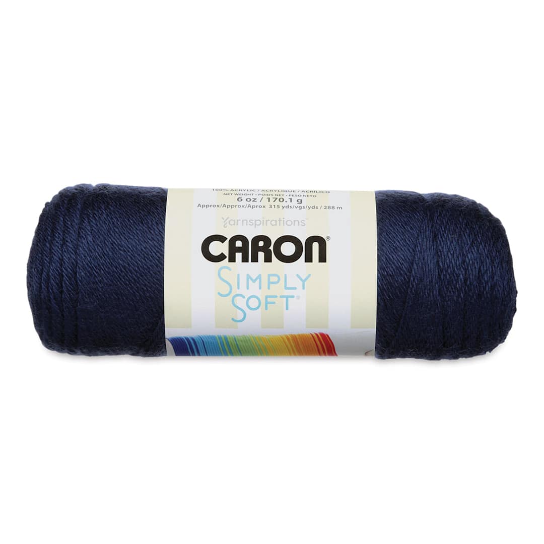Open in modal - Caron Simply Soft Yarn - Dark Country Blue