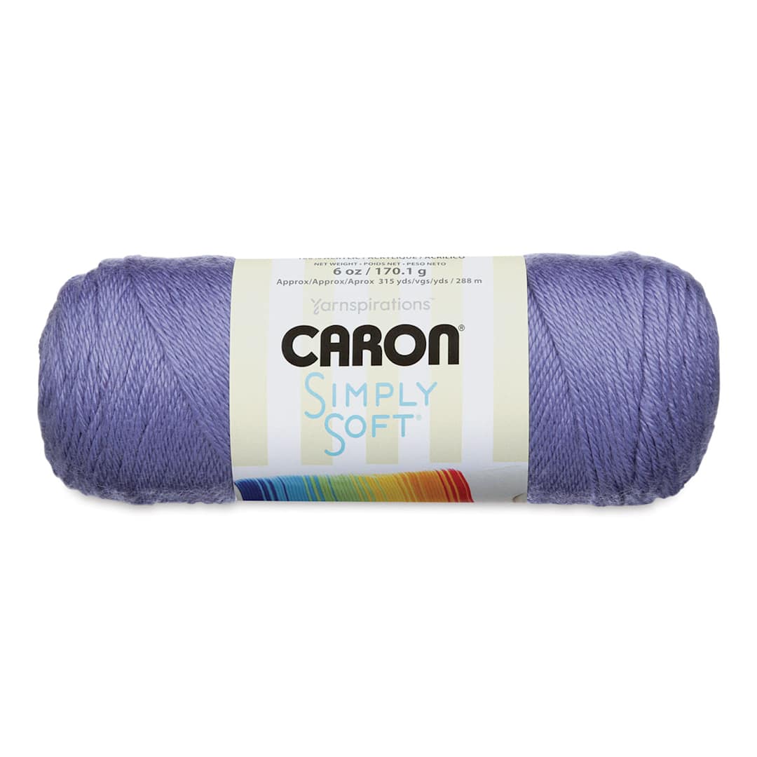 Open in modal - Caron Simply Soft Yarn - Lavender Blue