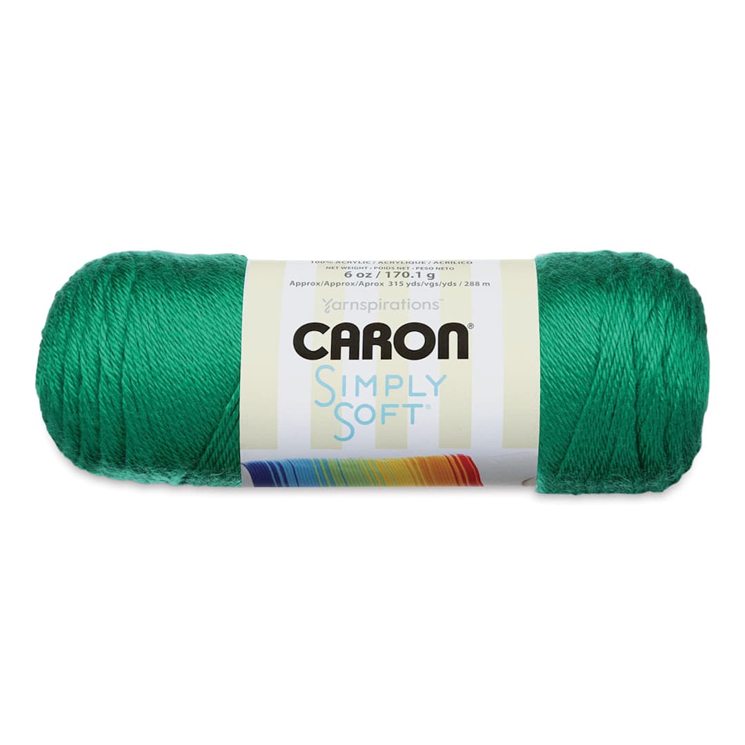Open in modal - Caron Simply Soft Yarn - Kelly Green