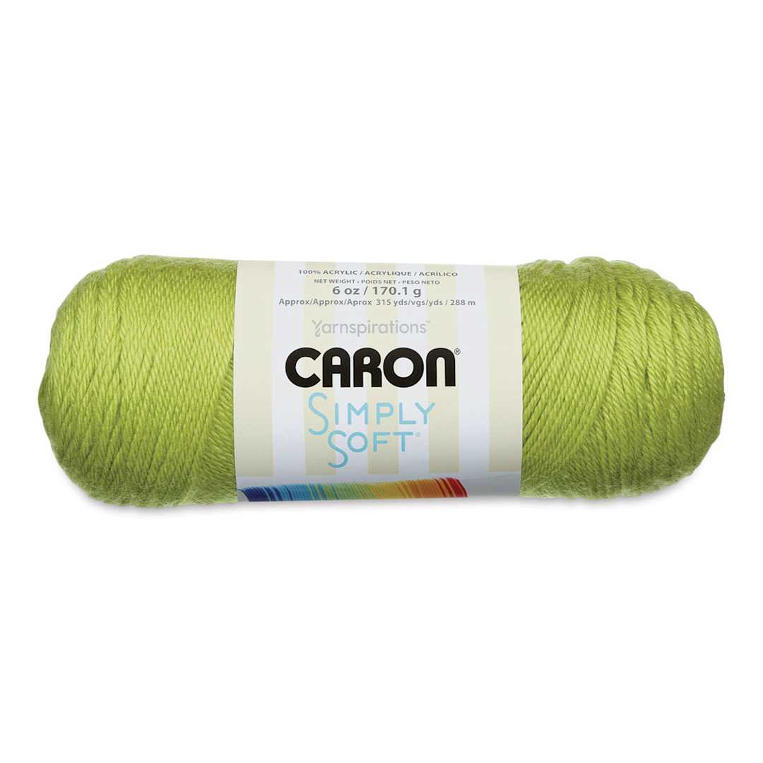 Open in modal - Caron Simply Soft Yarn - Chartreuse