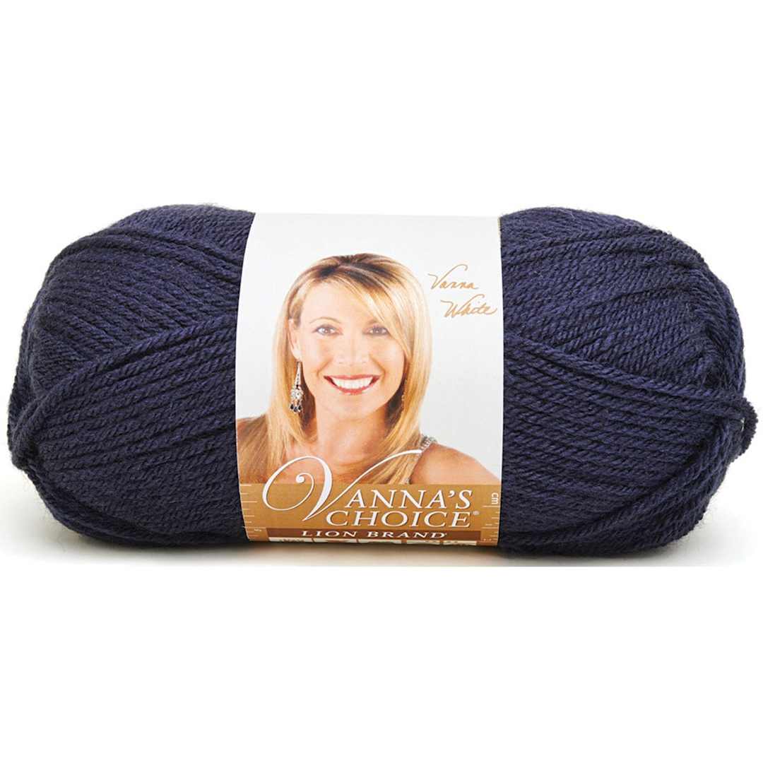 Open in modal - Vanna's Choice Yarn Navy - 170 yds.