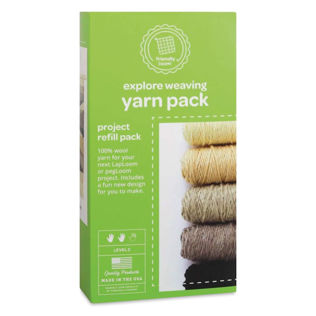 Open in modal - Harrisville Designs Yarn Pack - Natural, Pkg of 5 Colors - front of packaging