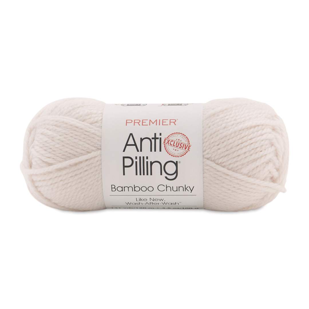 Open in modal - Premier Anti Pilling Bamboo Chunky Yarn - Mochi, 131 yds
